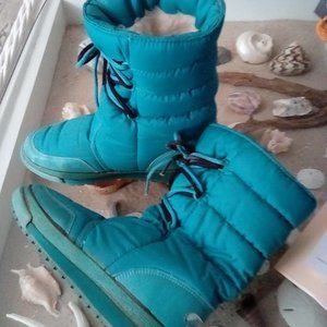 Vintage Eddie Bauer Fur-lined Ski Boots Size 8